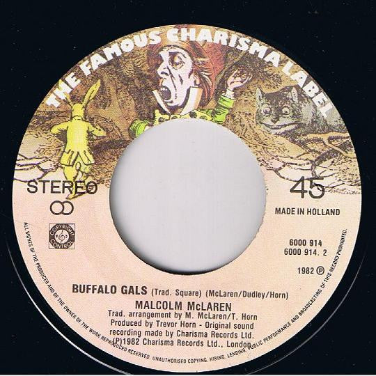 Malcolm McLaren & The World's Famous Supreme Team* : Buffalo Gals (7")
