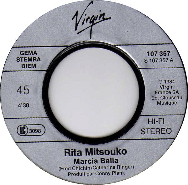Les Rita Mitsouko : Marcia Baïla (7", Single)