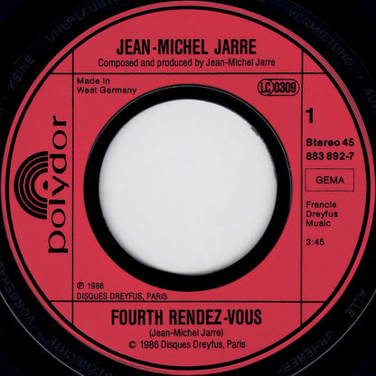 Jean-Michel Jarre : Rendez-Vous (7", Single)