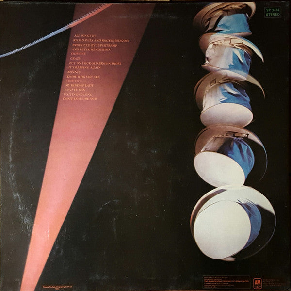 Supertramp : "...Famous Last Words..." (LP, Album)