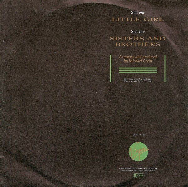 Sandra : Little Girl (7", Single)