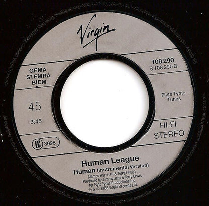 Human League* : Human (7", Single)