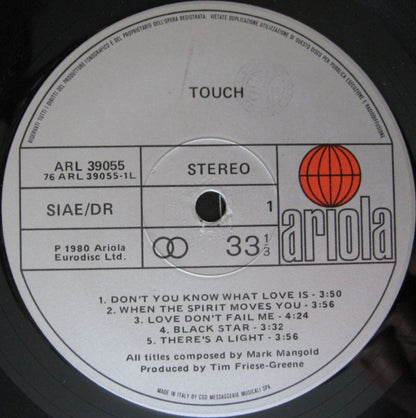 Touch (16) : Touch (LP, Album)