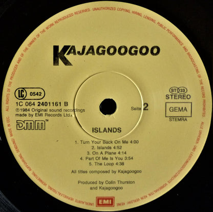 Kajagoogoo : Islands (LP, Album)