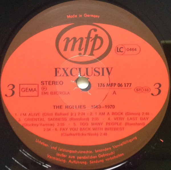 The Hollies : 1963-1966 (2xLP, Comp, Gat)