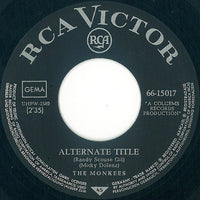 The Monkees : Alternate Title / Forget That Girl (7", Single)