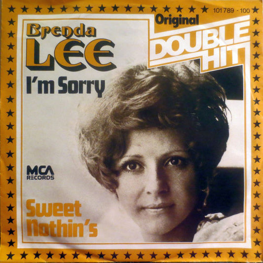 Brenda Lee : I'm Sorry / Sweet Nothin's (7", Single)