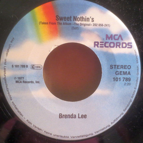 Brenda Lee : I'm Sorry / Sweet Nothin's (7", Single)