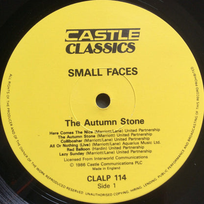 Small Faces : The Autumn Stone (2xLP, Comp, RE, Gat)