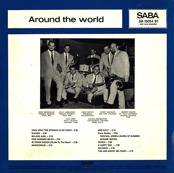 Ambros Seelos : Around The World (LP, Album)
