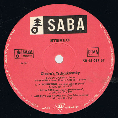 Eugen Cicero : Swinging Tschaikowsky (LP, Album)