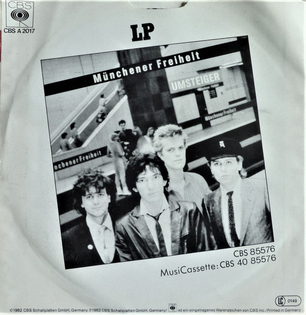 Münchener Freiheit : Zeig Mir Die Nacht (7", Single)