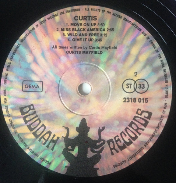 Curtis Mayfield : Curtis (LP, Album)