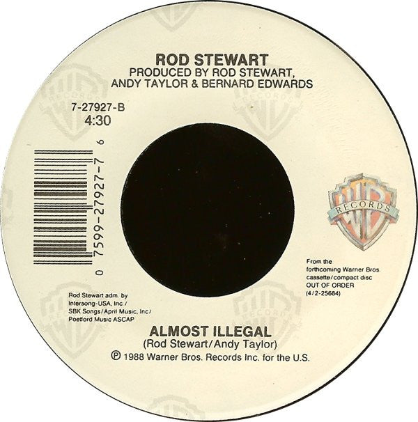 Rod Stewart : Lost In You (7", Single)