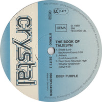 Deep Purple : The Book Of Taliesyn (LP, Album, RE, Gat)
