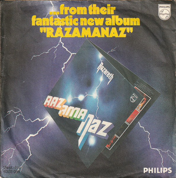Nazareth (2) : Bad Bad Boy / Broken Down Angel (7", Single)