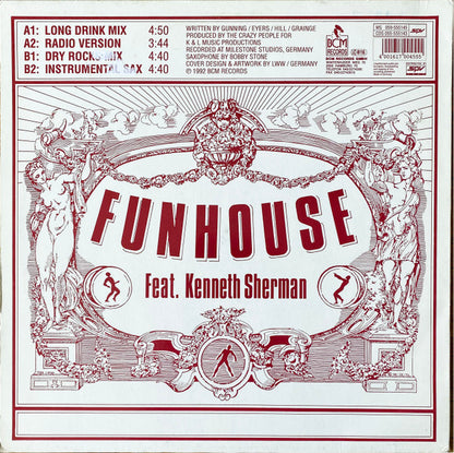 Funhouse Feat. Kenneth Sherman : Dancin' Easy (12")
