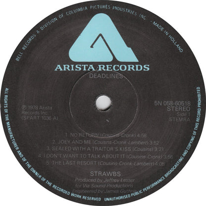 Strawbs : Deadlines (LP, Album, Gat)