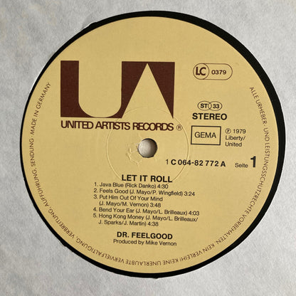 Dr. Feelgood : Let It Roll (LP, Album)