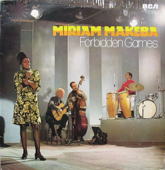 Miriam Makeba : Forbidden Games (LP, Comp, RE)