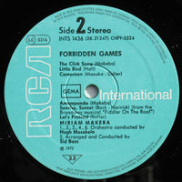 Miriam Makeba : Forbidden Games (LP, Comp, RE)