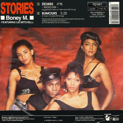 Boney M. : Stories (7", Single)