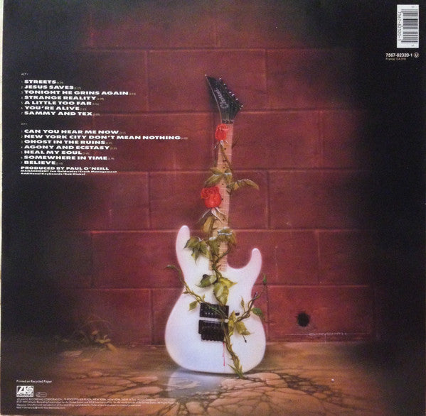 Savatage : Streets (A Rock Opera) (LP, Album)