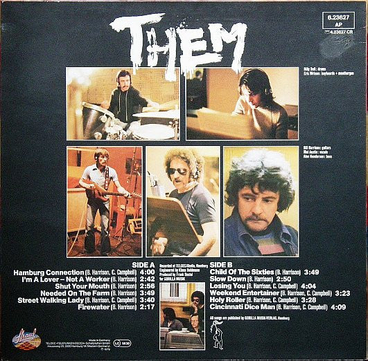 Them (3) : Shut Your Mouth (LP, Album)