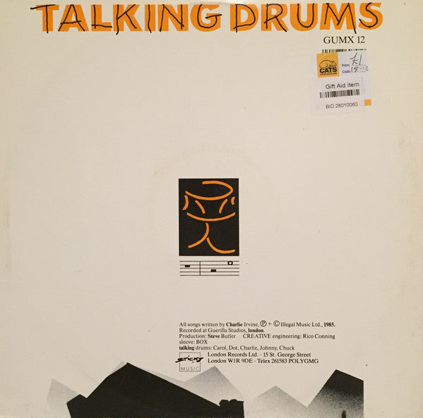 Talking Drums : Pretend A Stranger (12")