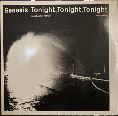 Genesis : Tonight, Tonight, Tonight (Remix Long Version) (12", Maxi)