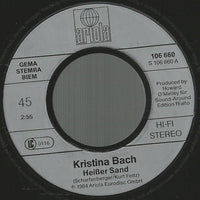 Kristina Bach : Heißer Sand (7", Single)