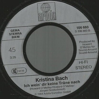 Kristina Bach : Heißer Sand (7", Single)