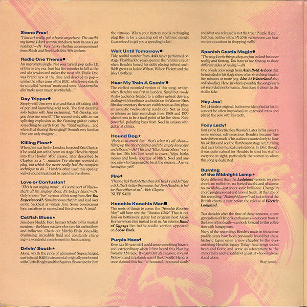 The Jimi Hendrix Experience : Radio One (2xLP)