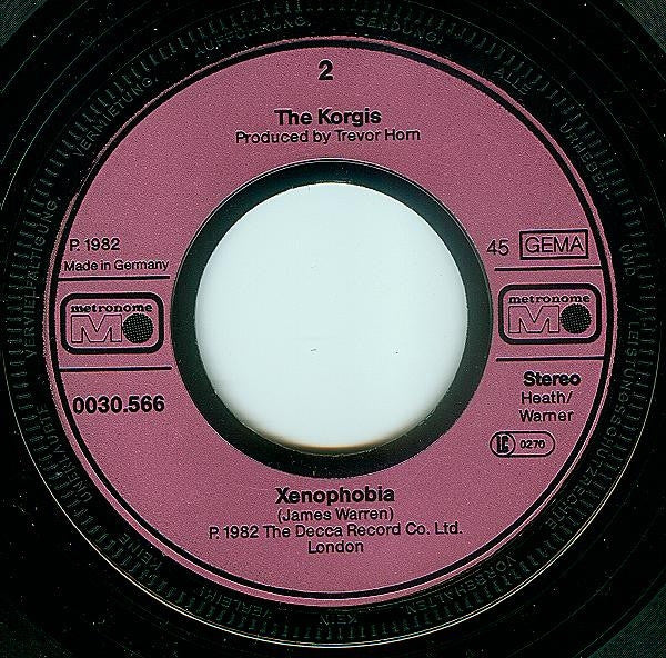 The Korgis : Don't Look Back (7", Single)