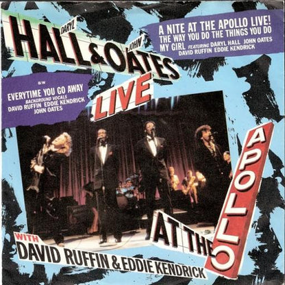 Daryl Hall & John Oates Featuring David Ruffin & Eddie Kendricks : A Nite At The Apollo Live! (7", Single)