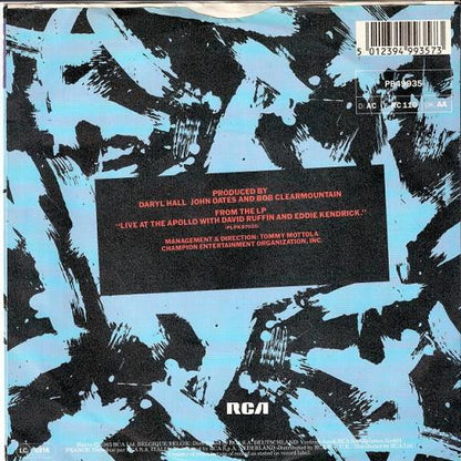 Daryl Hall & John Oates Featuring David Ruffin & Eddie Kendricks : A Nite At The Apollo Live! (7", Single)