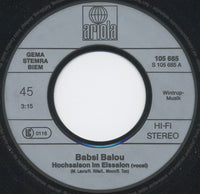 Babsi Balou : Hochsaison Im Eissalon (7", Single)