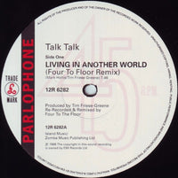 Talk Talk : Living In Another World (12", Single, Ltd)
