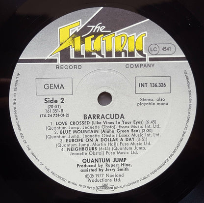 Quantum Jump : Barracuda (LP, Album)
