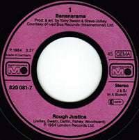 Bananarama : Rough Justice (7", Single)