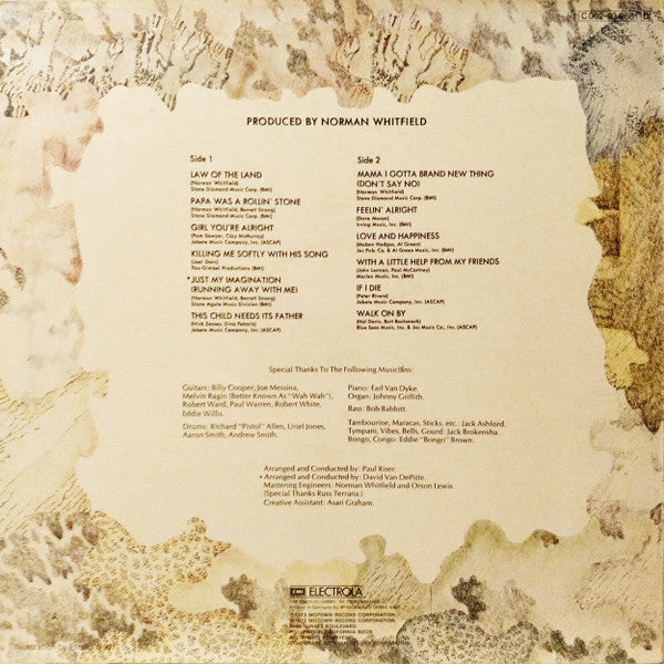 Undisputed Truth* : Law Of The Land (LP, Album)