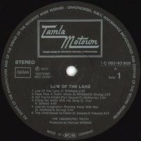 Undisputed Truth* : Law Of The Land (LP, Album)
