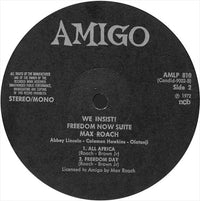 Max Roach : We Insist! Max Roach's Freedom Now Suite (LP, RE)