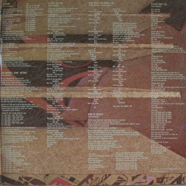 Stevie Wonder : Fulfillingness' First Finale (LP, Album, RE, Gat)