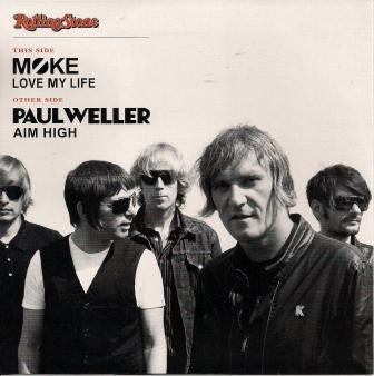Paul Weller / Moke (2) : Aim High / Love My Life (7", Single, Promo)
