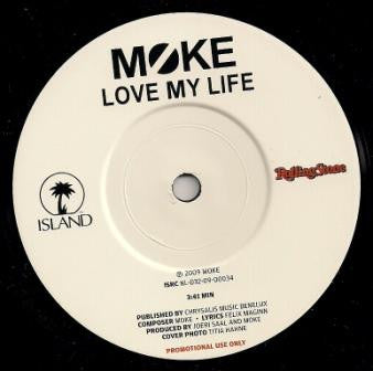 Paul Weller / Moke (2) : Aim High / Love My Life (7", Single, Promo)