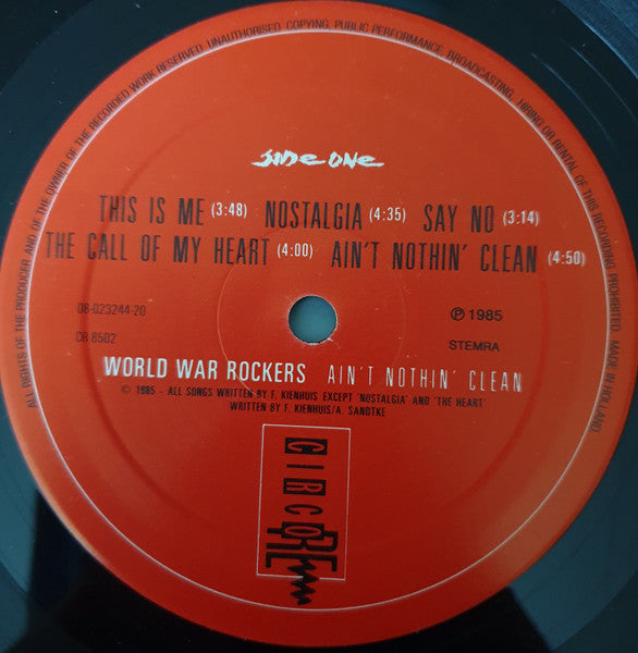 World War Rockers : Ain't Nothin' Clean (LP, Album)