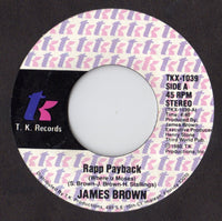 James Brown : Rapp Payback (Where Iz Moses) (7", Styrene, She)
