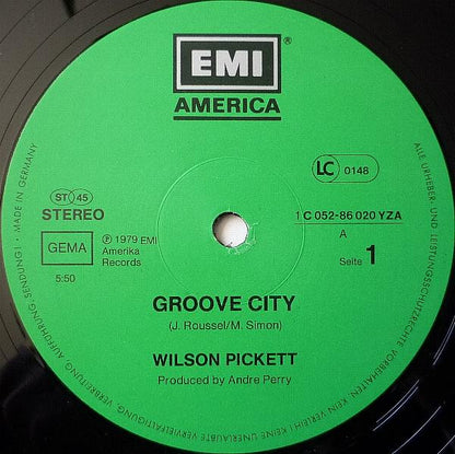 Wilson Pickett : Groove City / Love Of My Life (12", Maxi)