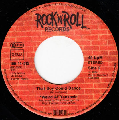 "Weird Al" Yankovic : Eat It (7", Single)